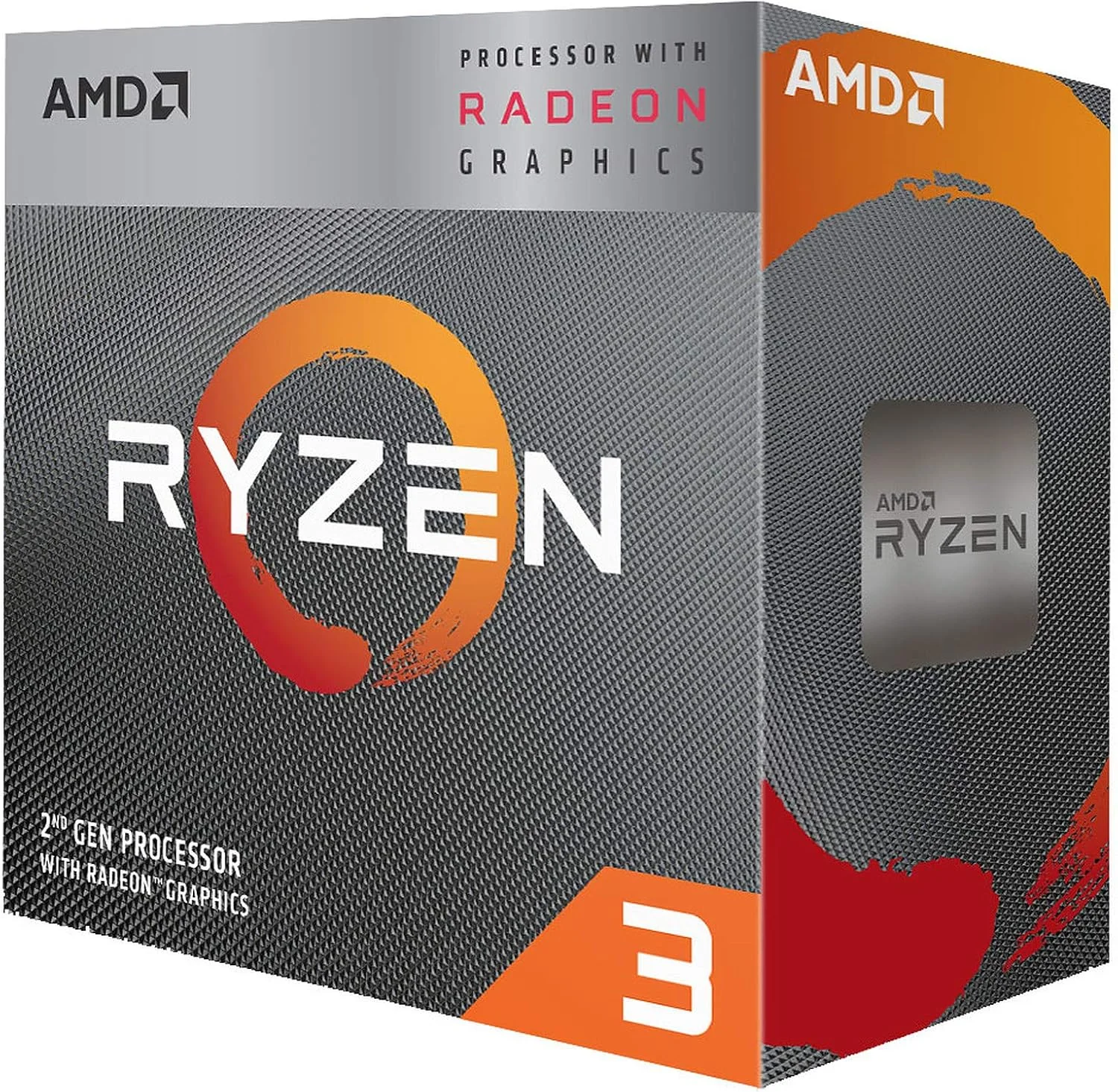 پردازنده دسکتاپ 4 هسته ای AMD YD3200C5FHBOX Ryzen 3 3200G با گرافیک Radeon - مشکی