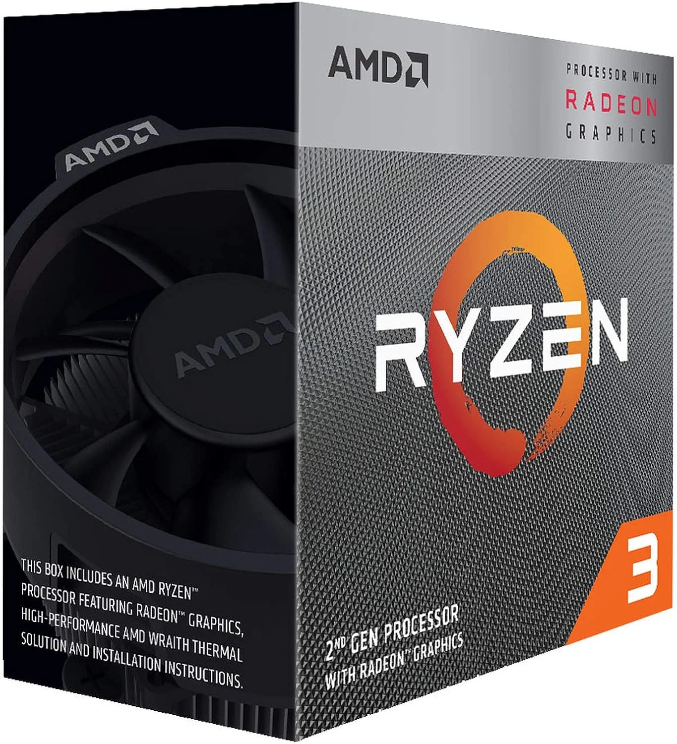 پردازنده دسکتاپ 4 هسته ای AMD YD3200C5FHBOX Ryzen 3 3200G با گرافیک Radeon - مشکی پردازنده دسکتاپ 4 هسته ای AMD YD3200C5FHBOX Ryzen 3 3200G با گرافیک Radeon - مشکی