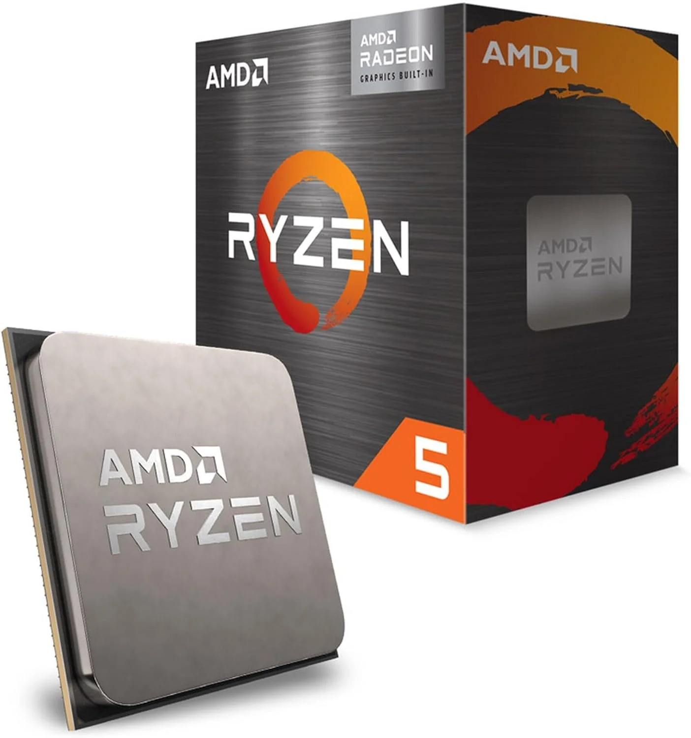 پردازنده مرکزی ای ام دی Ryzen 5 5500GT با فرکانس 3.6 گیگاهرتز، 6 هسته، سوکت AM4 و 16 مگابایت حافظه کش L3