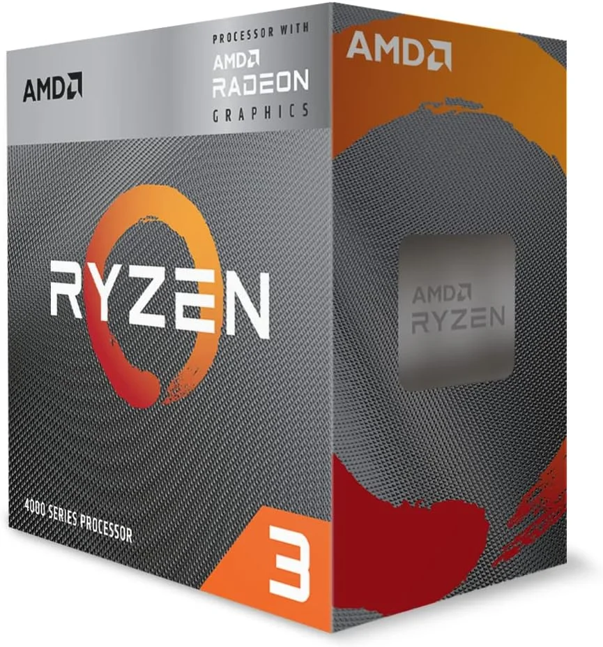 پردازنده AMD Ryzen 3 4300G با خنک کننده Wraith Stealth (سوکت AM4/چهار هسته/3.80 گیگاهرتز/6 مگابایت/65 وات/Radeon) - 100-100000144BOX