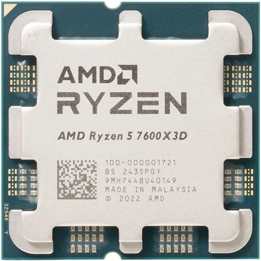 پردازنده مرکزی ای ام دی Ryzen 5 7600X3D Raphael AM5 4.1GHz 6 هسته ای (بدون خنک کننده) - 100-100001721WOF