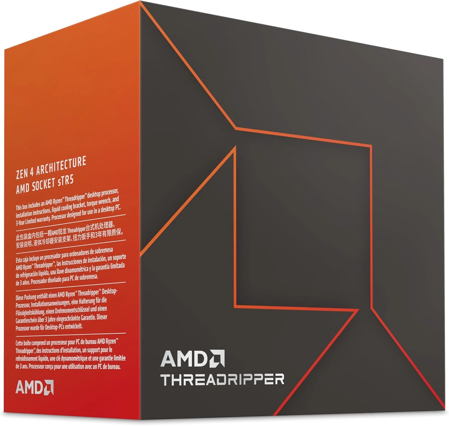 پردازنده ای ام دی Ryzen™ Threadripper™ 7970X با 32 هسته و 64 رشته