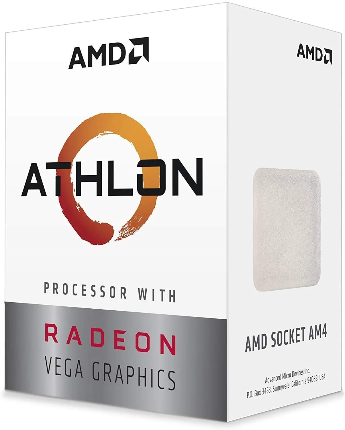 پردازنده دسکتاپ AMD Athlon 200GE با سوکت AM4، دو هسته و چهار رشته به همراه گرافیک Radeon Vega پردازنده دسکتاپ AMD Athlon 200GE با سوکت AM4، دو هسته و چهار رشته به همراه گرافیک Radeon Vega