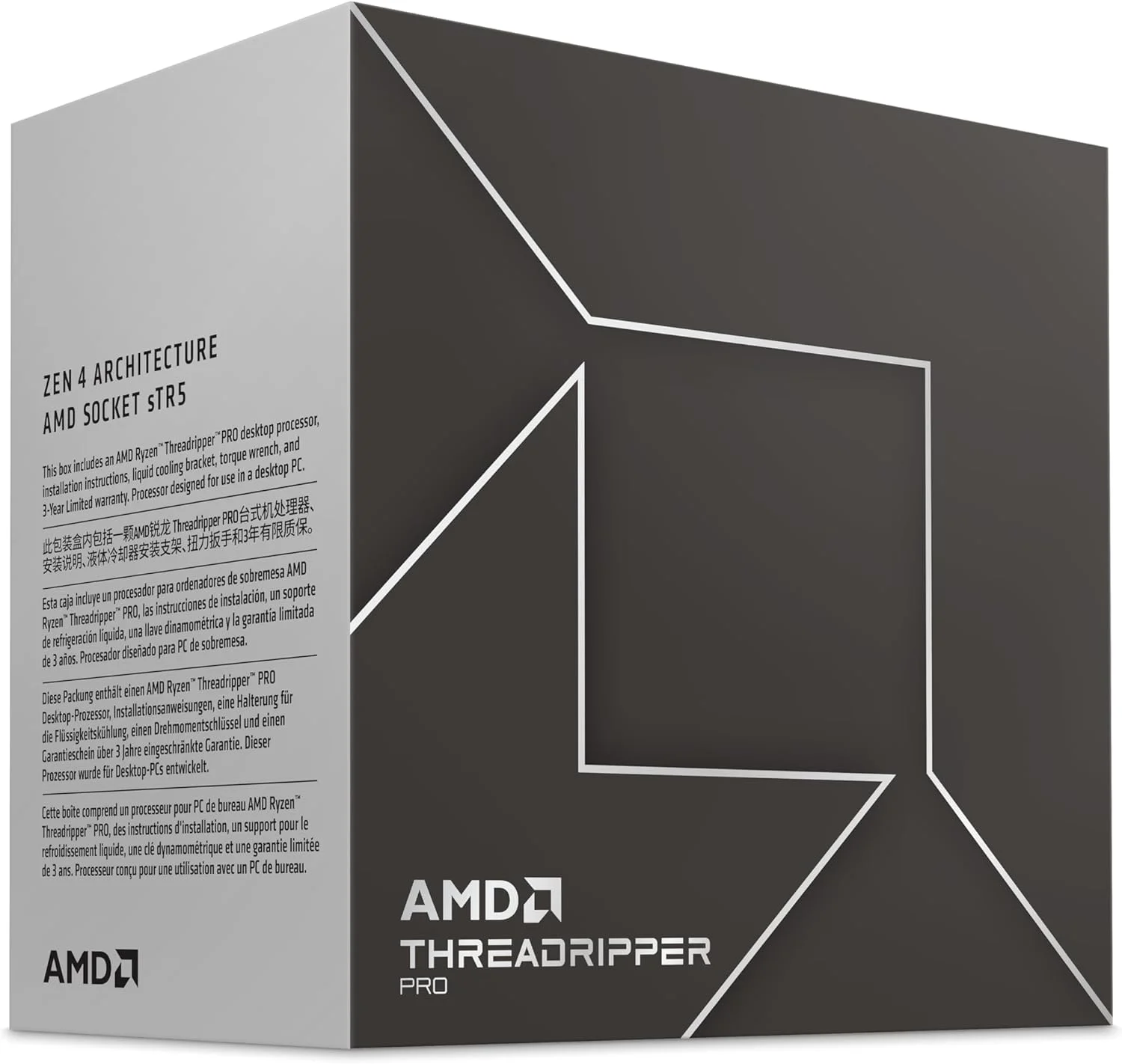 پردازنده ای ام دی Ryzen™ Threadripper™ PRO 7965WX با 24 هسته و 48 رشته