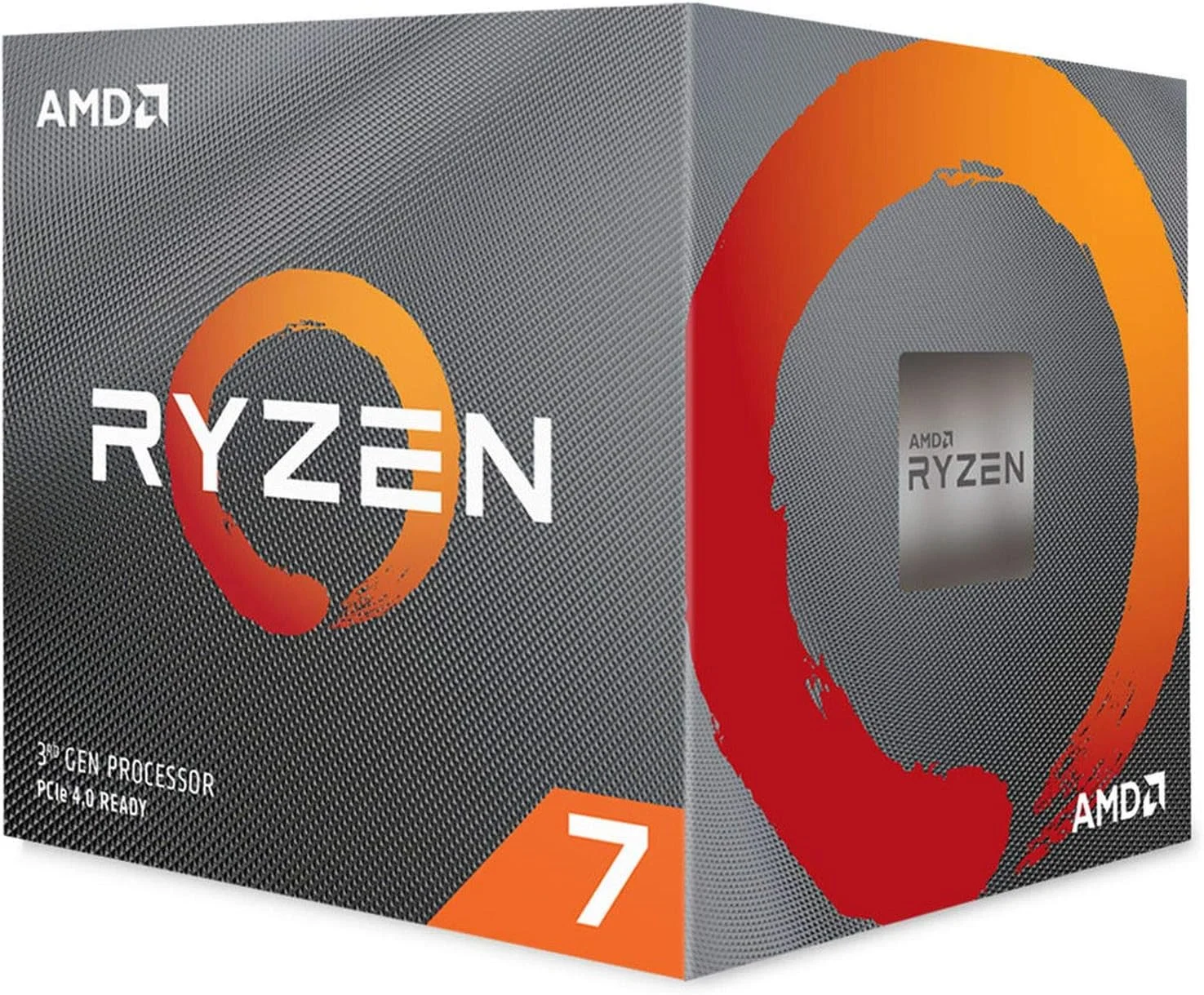 پردازنده مرکزی ای ام دی Ryzen 7 3800X با فرکانس 3.9 گیگاهرتز، 32 مگابایت حافظه کش، سوکت AM4، نسخه جعبه‌ای