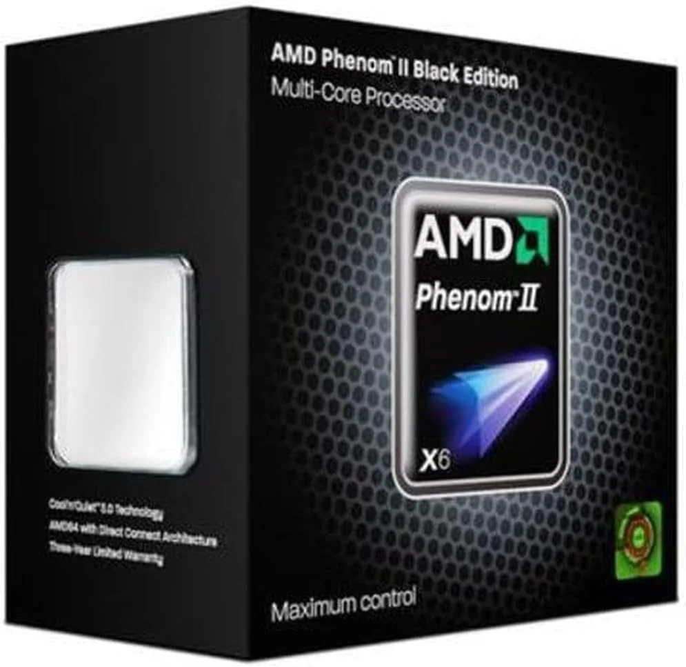 پردازنده شش هسته ای AMD Phenom II X6 1090T Black Edition - 3.20 گیگاهرتز، 9 مگابایت کش، سوکت AM3، 125 وات، 45 نانومتر، جعبه خرده فروشی پردازنده شش هسته ای AMD Phenom II X6 1090T Black Edition - 3.20 گیگاهرتز، 9 مگابایت کش، سوکت AM3، 125 وات، 45 نانومتر، جعبه خرده فروشی
