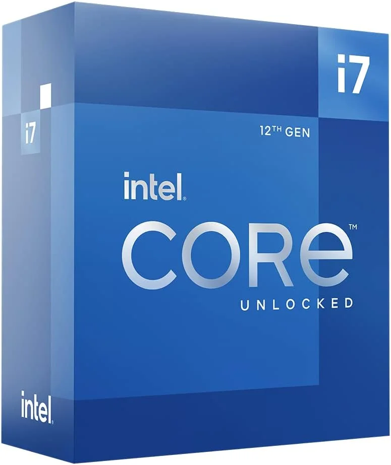 پردازنده دسکتاپ گیمینگ Intel Core i7-12700K با گرافیک یکپارچه و 12 هسته (8P+4E) تا 5.0 گیگاهرتز آنلاک LGA1700 چیپست سری 600 125W