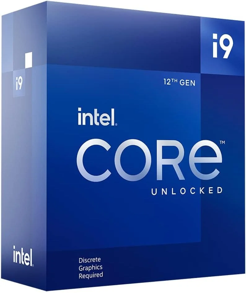 پردازنده دسکتاپ اینتل Core i9-12900KF با 16 هسته (8P+8E) تا 5.2 گیگاهرتز، آنلاک شده، LGA1700، چیپست سری 600، 125 وات