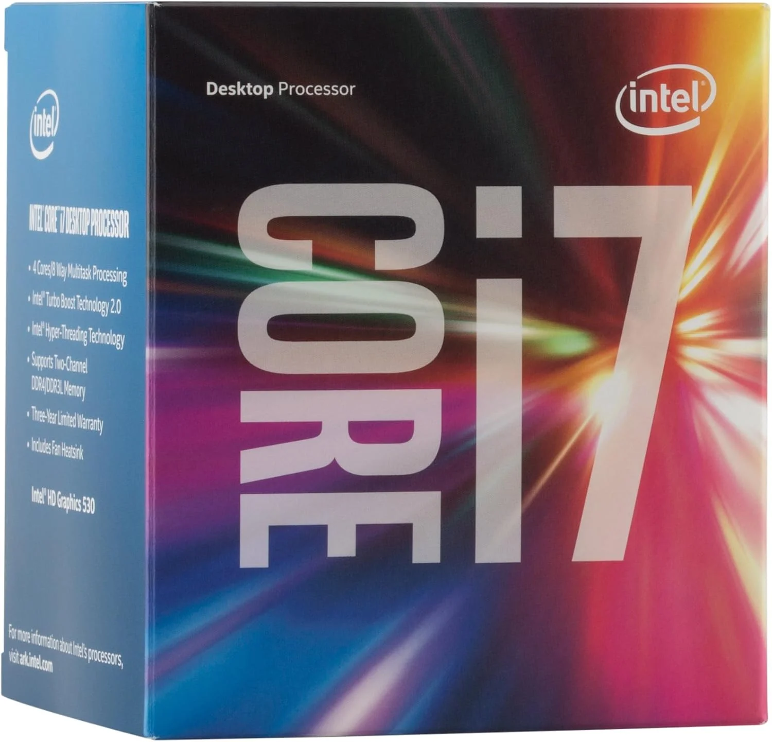 پردازنده اینتل Core i7-6700 با بسته بندی FC-LGA14C 3.40 گیگاهرتز 8 مگابایت کش 4 هسته LGA 1151 BX80662I76700 BX80662I76700