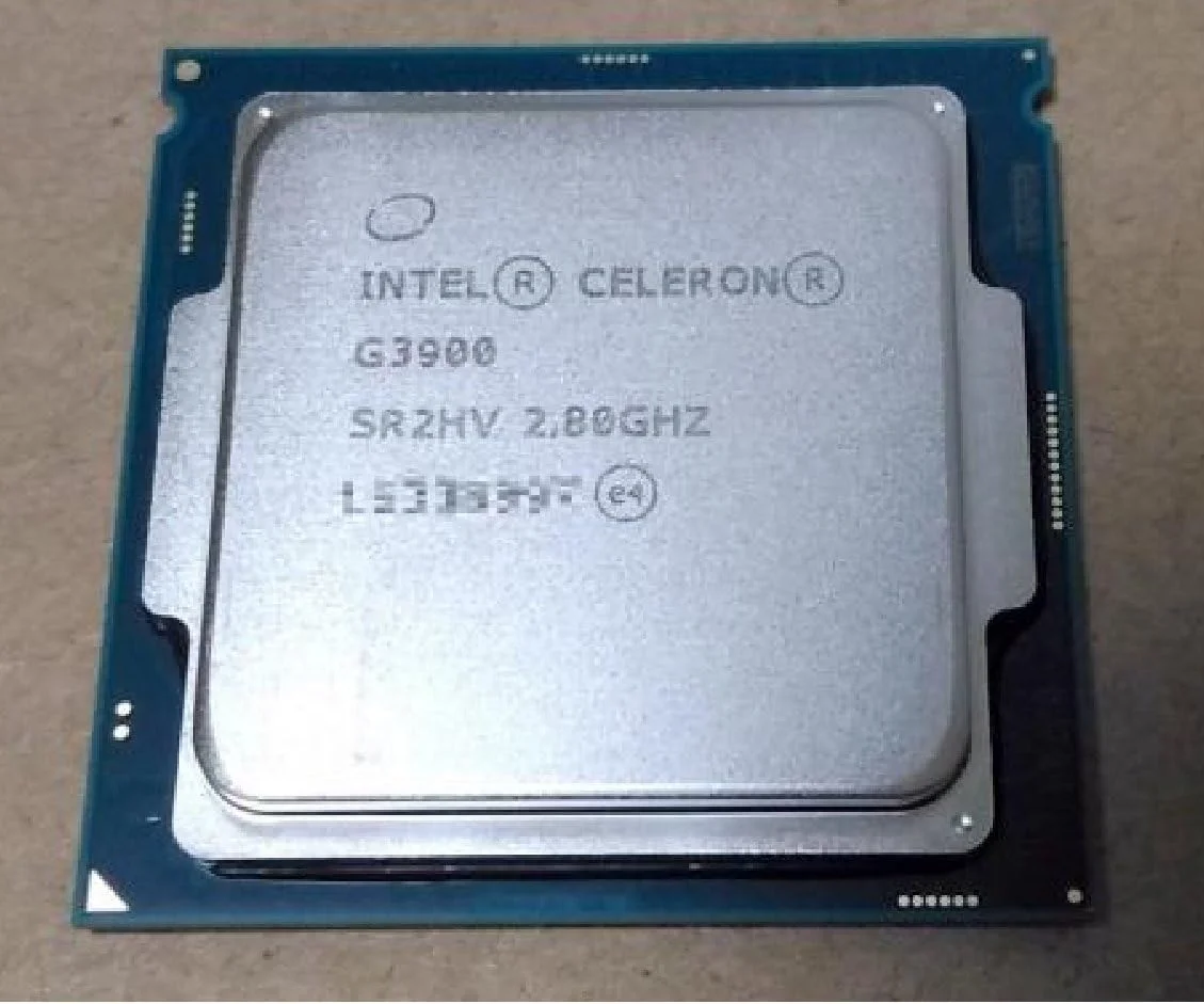 پردازنده اینتل سلرون G3900 2.80GHz 2M LGA1151 2C/2T Skylake نسخه خرده فروشی