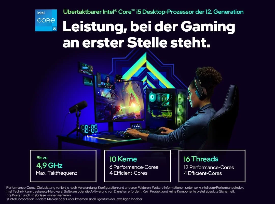 پردازنده Intel Core i5 12600K با 20 مگابایت حافظه کش هوشمند پردازنده Intel Core i5 12600K با 20 مگابایت حافظه کش هوشمند