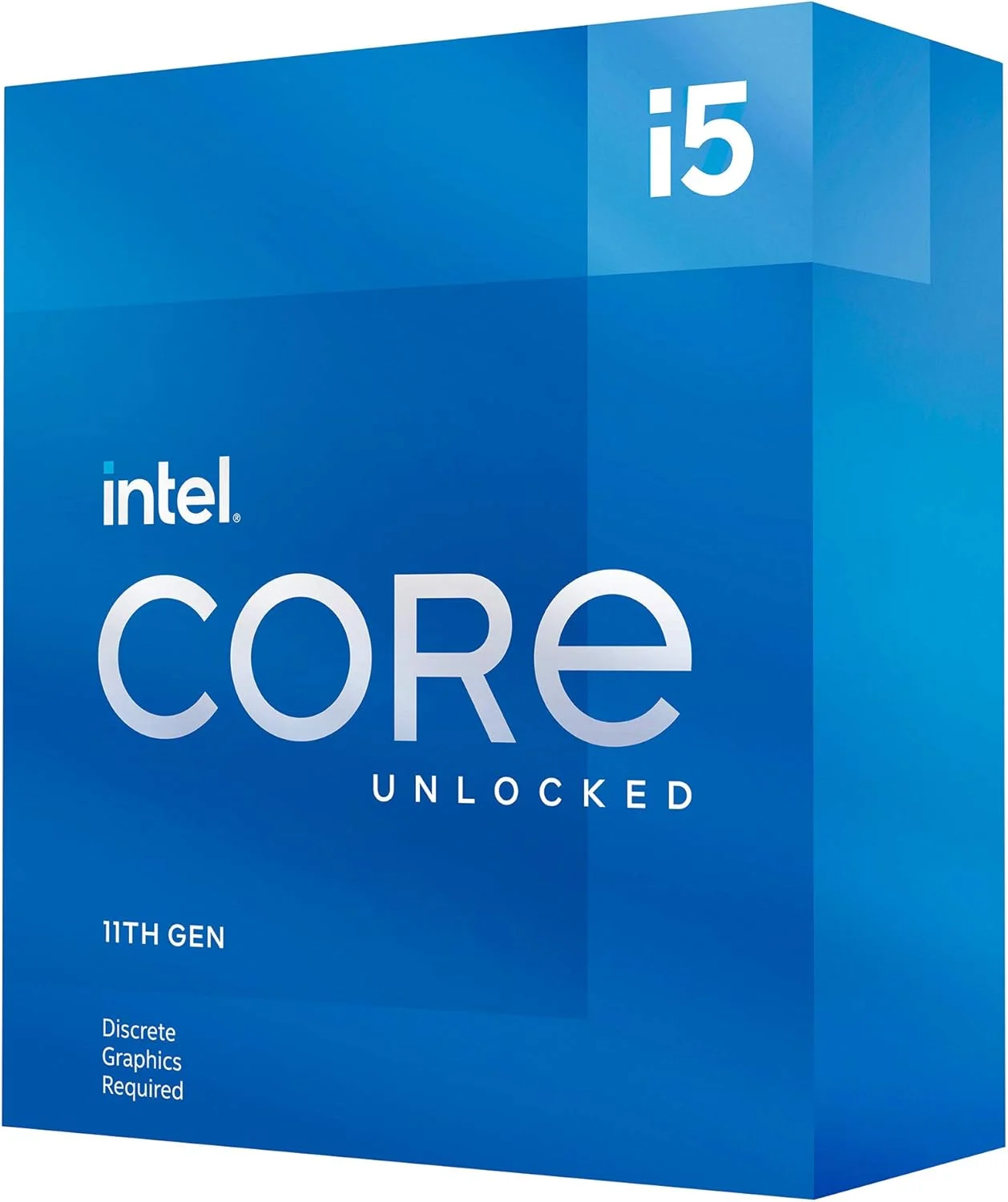 پردازنده دسکتاپ Intel® Core™ i5-11600KF با 6 هسته تا 4.9 گیگاهرتز، آنلاک شده LGA1200 (چیپست Intel® سری 500 و منتخب سری 400) 125 وات