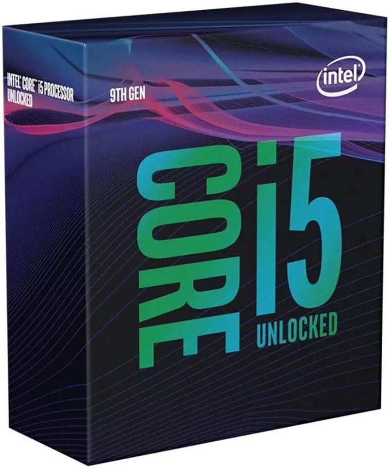 پردازنده دسکتاپ اینتل Core i5-9600K با 6 هسته تا 4.6 گیگاهرتز توربو، آنلاک شده، LGA1151 سری 300، 95 وات