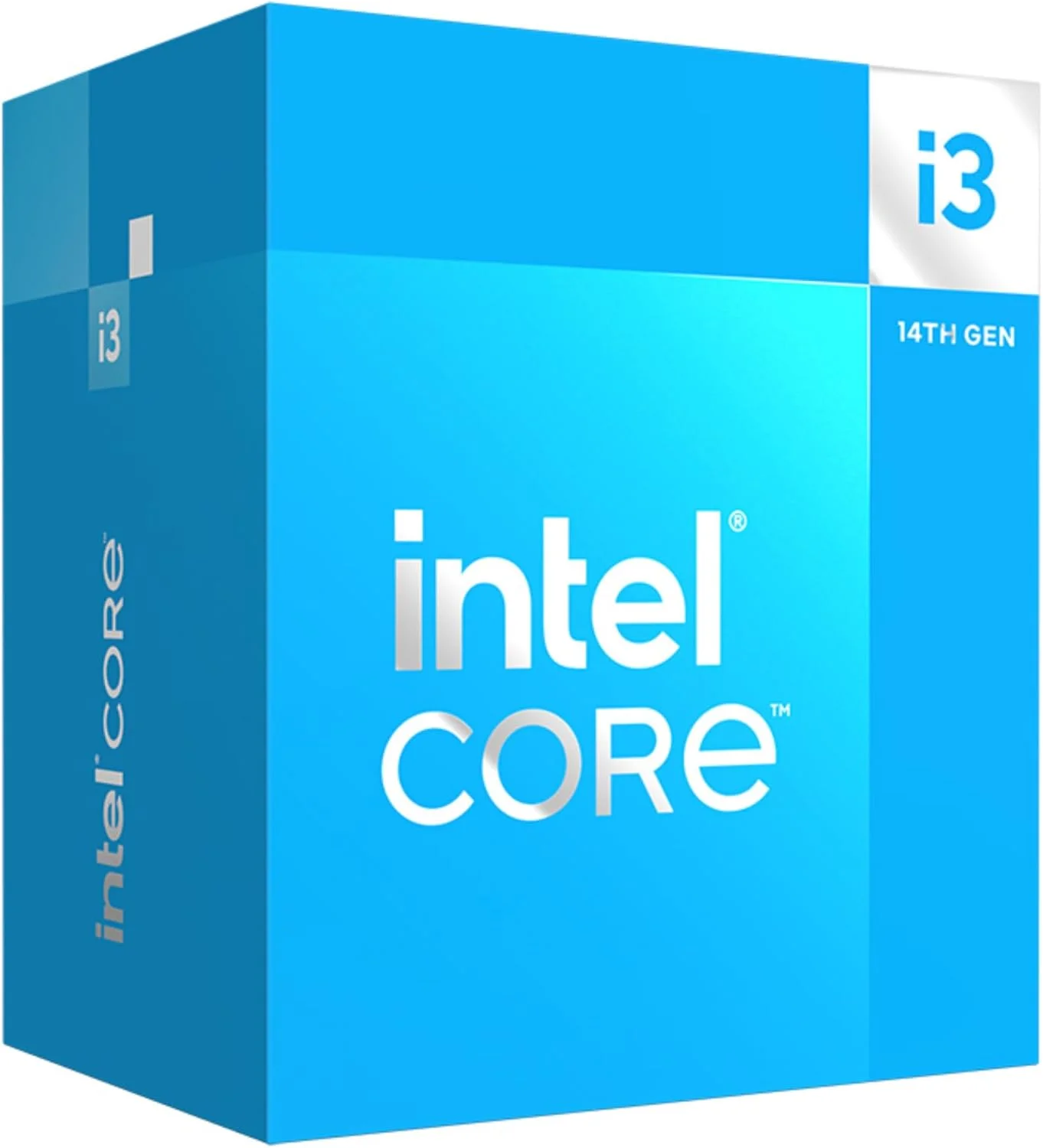 پردازنده دسکتاپ اینتل Core i3-14100 با 4 هسته (4 هسته P + 0 هسته E) تا 4.7 گیگاهرتز
