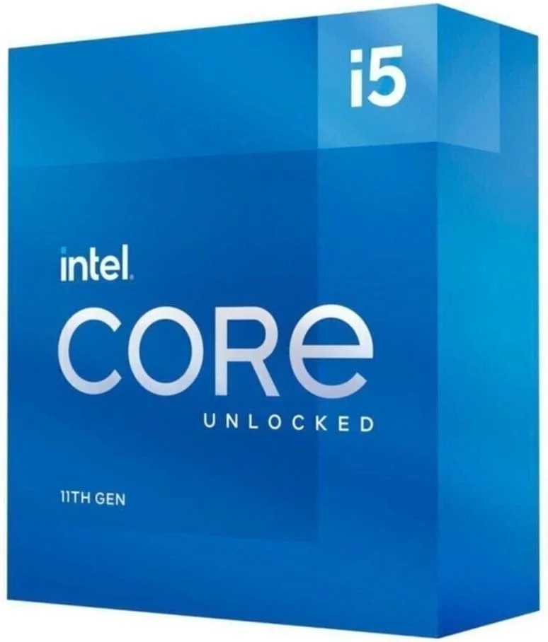 پردازنده اینتل Core i5-11600K با فرکانس 3.9 گیگاهرتز / 4.9 گیگاهرتز، 12 مگابایت حافظه کش