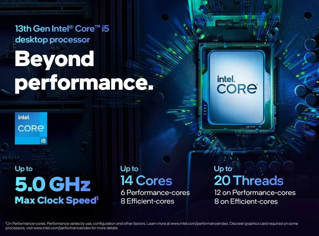 پردازنده اینتل Core i5-13500 با 24 مگابایت حافظه کش هوشمند پردازنده اینتل Core i5-13500 با 24 مگابایت حافظه کش هوشمند