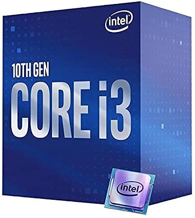 پردازنده اینتل مدل Core i3-10100F با شماره قطعه BX8070110100F / فرکانس 3.6 گیگاهرتز / حافظه کش 6 مگابایت / سوکت LGA1200 / چهار هسته و هشت رشته پردازنده اینتل مدل Core i3-10100F با شماره قطعه BX8070110100F / فرکانس 3.6 گیگاهرتز / حافظه کش 6 مگابایت / سوکت LGA1200 / چهار هسته و هشت رشته