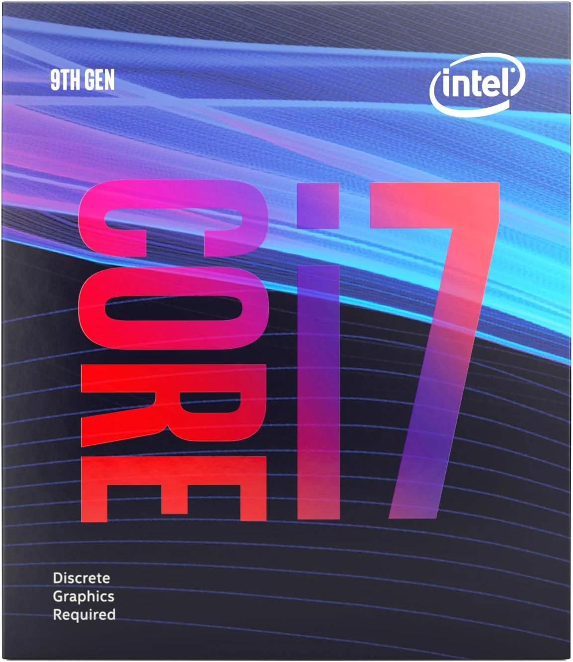 پردازنده دسکتاپ اینتل Core i7-9700F با 8 هسته و سرعت 3 گیگاهرتز (تا 4.7 گیگاهرتز) بدون گرافیک پردازنده LGA1151 سری 300، 65 وات (BX80684I79700F)