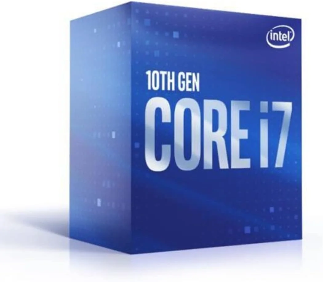 پردازنده اینتل Core i7-10700 (فرکانس پایه 2.90 گیگاهرتز، سوکت LGA1200، 65 وات) نسخه جعبه
