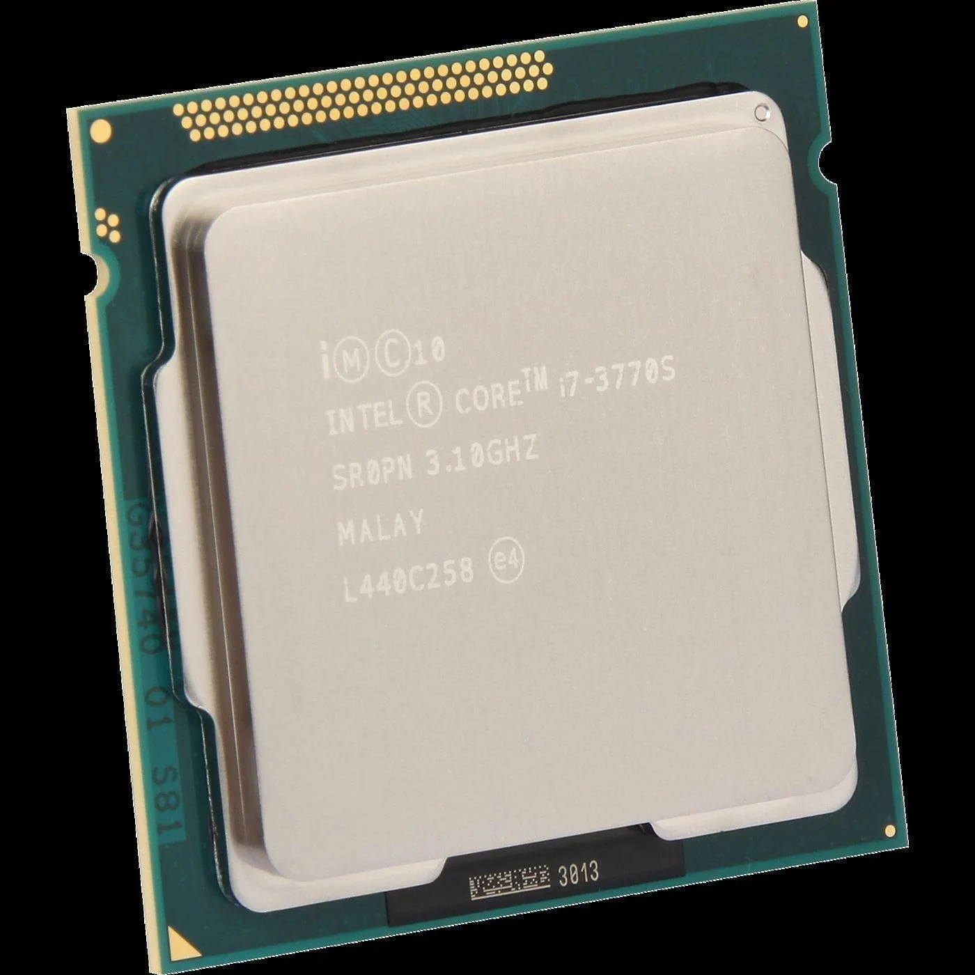 پردازنده اینتل مدل Core i7-3770S کد BX80637I73770S، چهارهسته ای/هشت رشته ای، سرعت 3.10 گیگاهرتز، حافظه کش 8 مگابایت، سوکت LGA1155