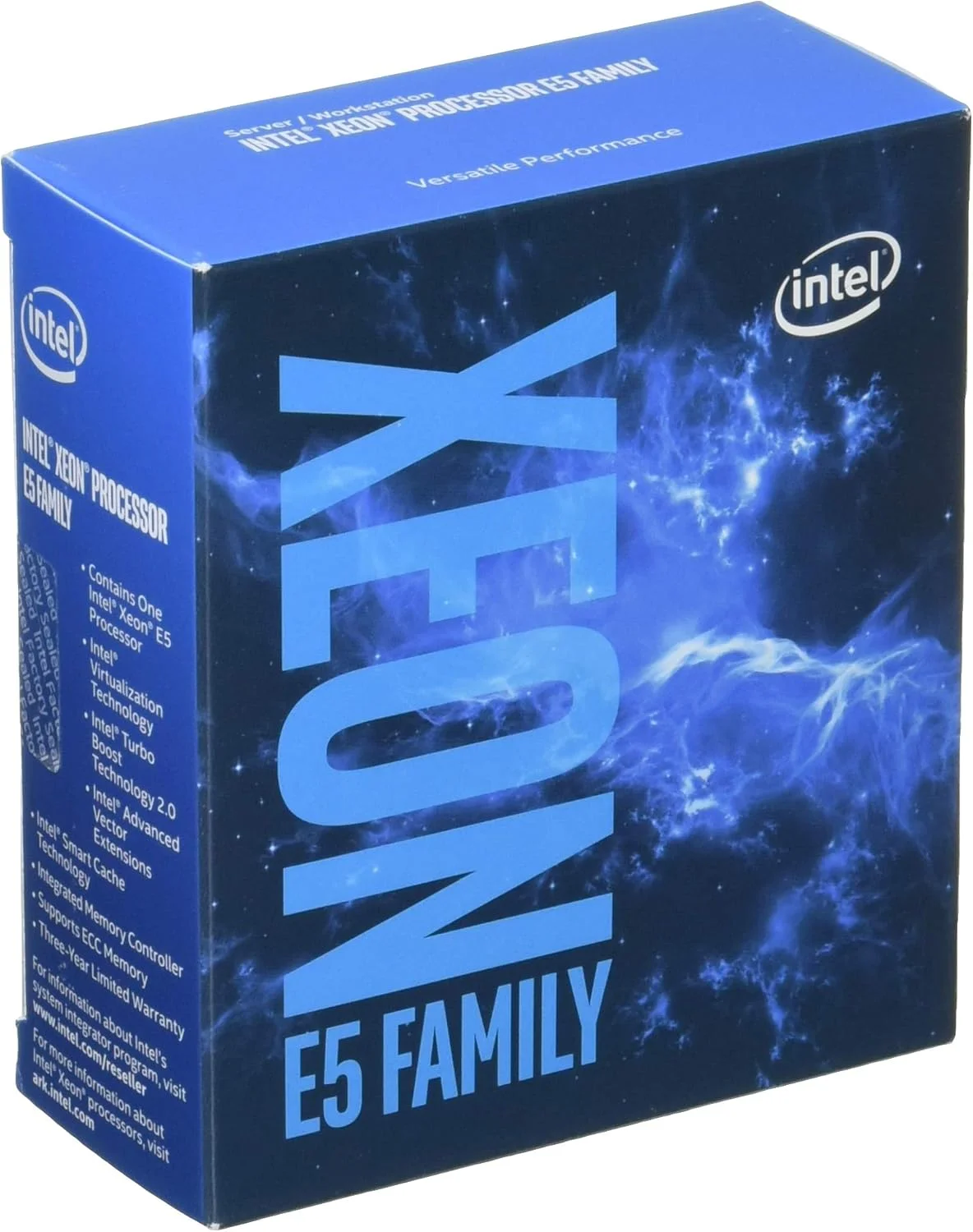 پردازنده چهارهسته‌ای اینتل زئون E5-2660 v4 با سرعت 2.0 گیگاهرتز، باس 9.6GT/s، حافظه کش 35 مگابایت، سوکت LGA 2011-v3، بدون فن - نسخه خرده‌فروشی