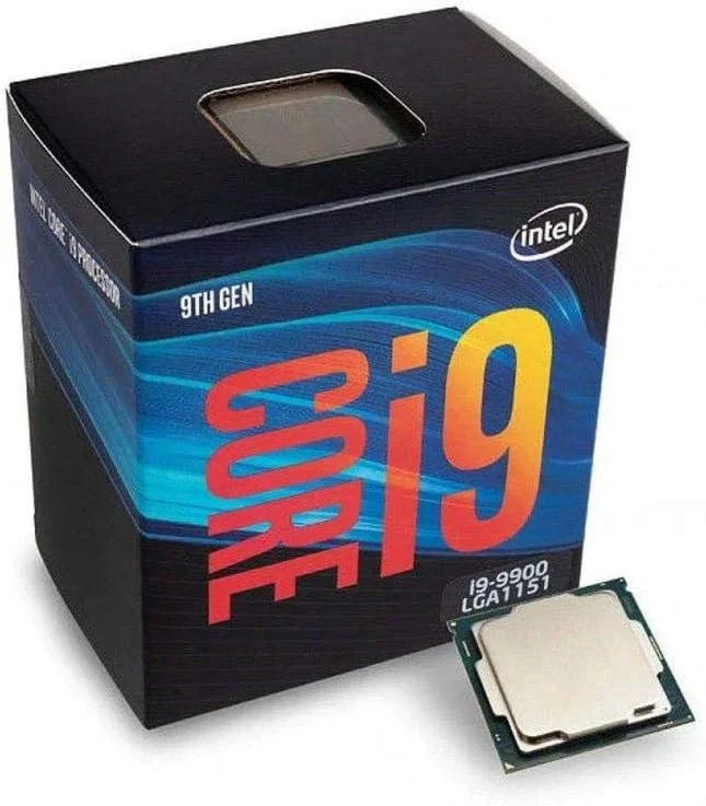 پردازنده Intel Core i9-9900 Coffee Lake با سرعت 3.1 گیگاهرتز، 8.0GT/s، حافظه کش 16 مگابایت، سوکت LGA 1151، نسخه خرده فروشی
