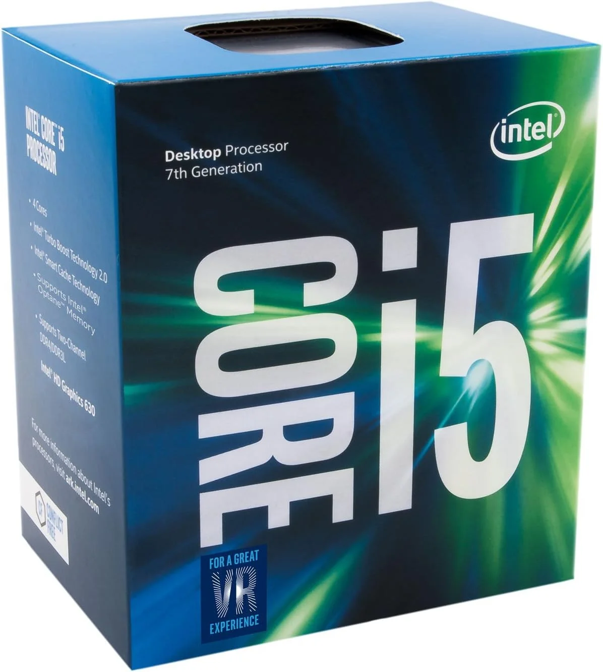 پردازنده دسکتاپ نسل هفتم اینتل Core i5-7500 LGA 1151