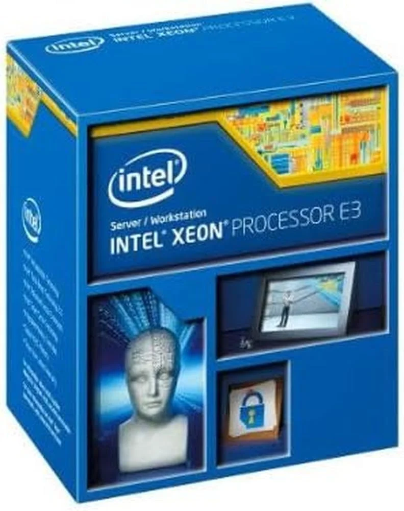 پردازنده چهارهسته‌ای Intel Xeon E3-1270 v3 با سرعت 3.5 گیگاهرتز، 5.0GT/s و 8 مگابایت حافظه کش، سوکت LGA 1150