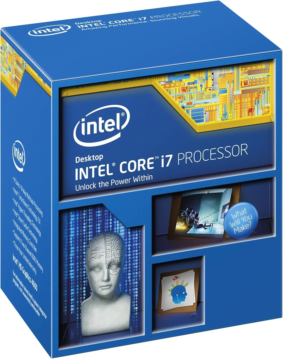پردازنده چهارهسته‌ای اینتل Core i7-4770S با فرکانس 3.1 گیگاهرتز و 8 مگابایت حافظه کش - BX80646I74770S
