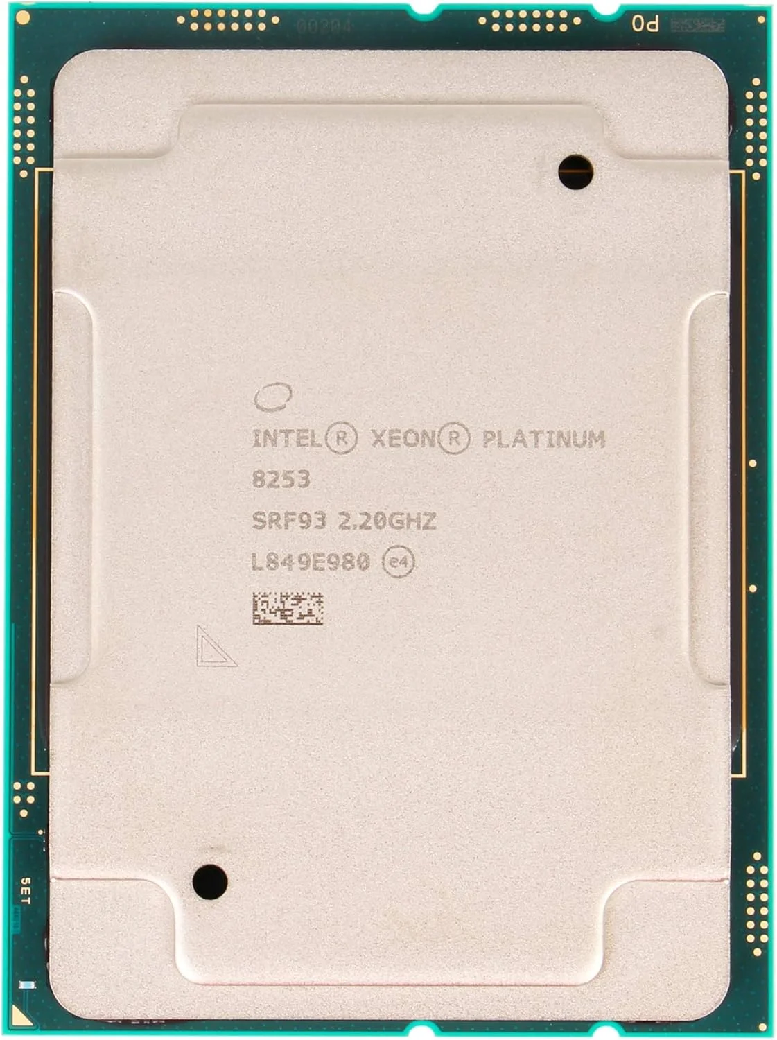 پردازنده اینتل زئون گلد 8253 شانزده هسته ای 2.20 گیگاهرتز 22 مگابایت کش TDP 125 وات (CD8069504194601) (پردازنده OEM Tray) Cascade Lake پردازنده اینتل زئون گلد 8253 شانزده هسته ای 2.20 گیگاهرتز 22 مگابایت کش TDP 125 وات (CD8069504194601) (پردازنده OEM Tray) Cascade Lake