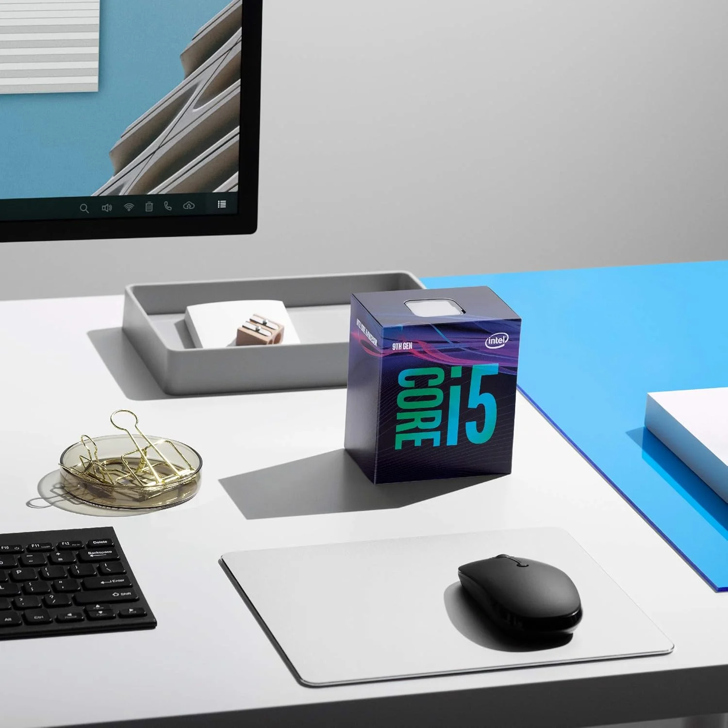 پردازنده دسکتاپ اینتل Core i5-9600 با 6 هسته تا 4.6 گیگاهرتز LGA1151 سری 300 با توان 65 وات پردازنده دسکتاپ اینتل Core i5-9600 با 6 هسته تا 4.6 گیگاهرتز LGA1151 سری 300 با توان 65 وات