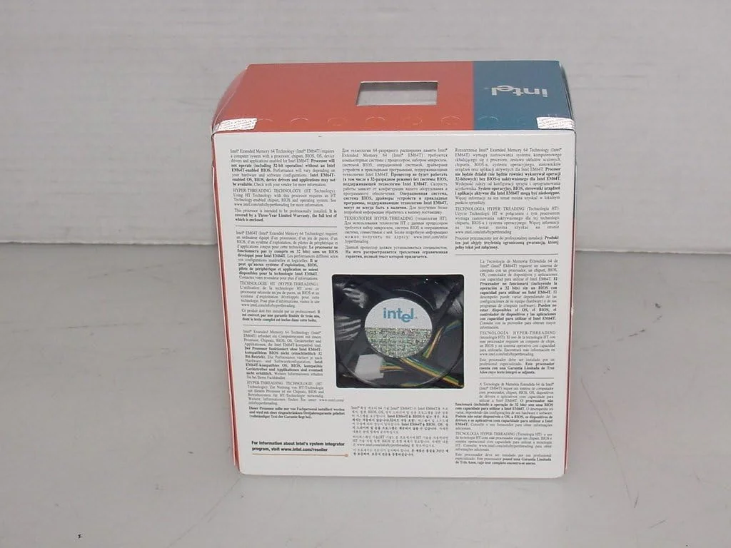 پردازنده اینتل پنتیوم 630 3 گیگاهرتز 2 مگابایت کش L2 - پردازنده ها (Intel Pentium 4, 3 GHz, Socket T (LGA 775), PC, 90 nm, 64-bit) پردازنده اینتل پنتیوم 630 3 گیگاهرتز 2 مگابایت کش L2 - پردازنده ها (Intel Pentium 4, 3 GHz, Socket T (LGA 775), PC, 90 nm, 64-bit)