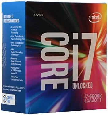 پردازنده اینتل Core i7-6800K (حافظه کش 15 مگابایت، تا 3.60 گیگاهرتز) FC-LGA14A 3.4 6 BX80671I76800K پردازنده اینتل Core i7-6800K (حافظه کش 15 مگابایت، تا 3.60 گیگاهرتز) FC-LGA14A 3.4 6 BX80671I76800K