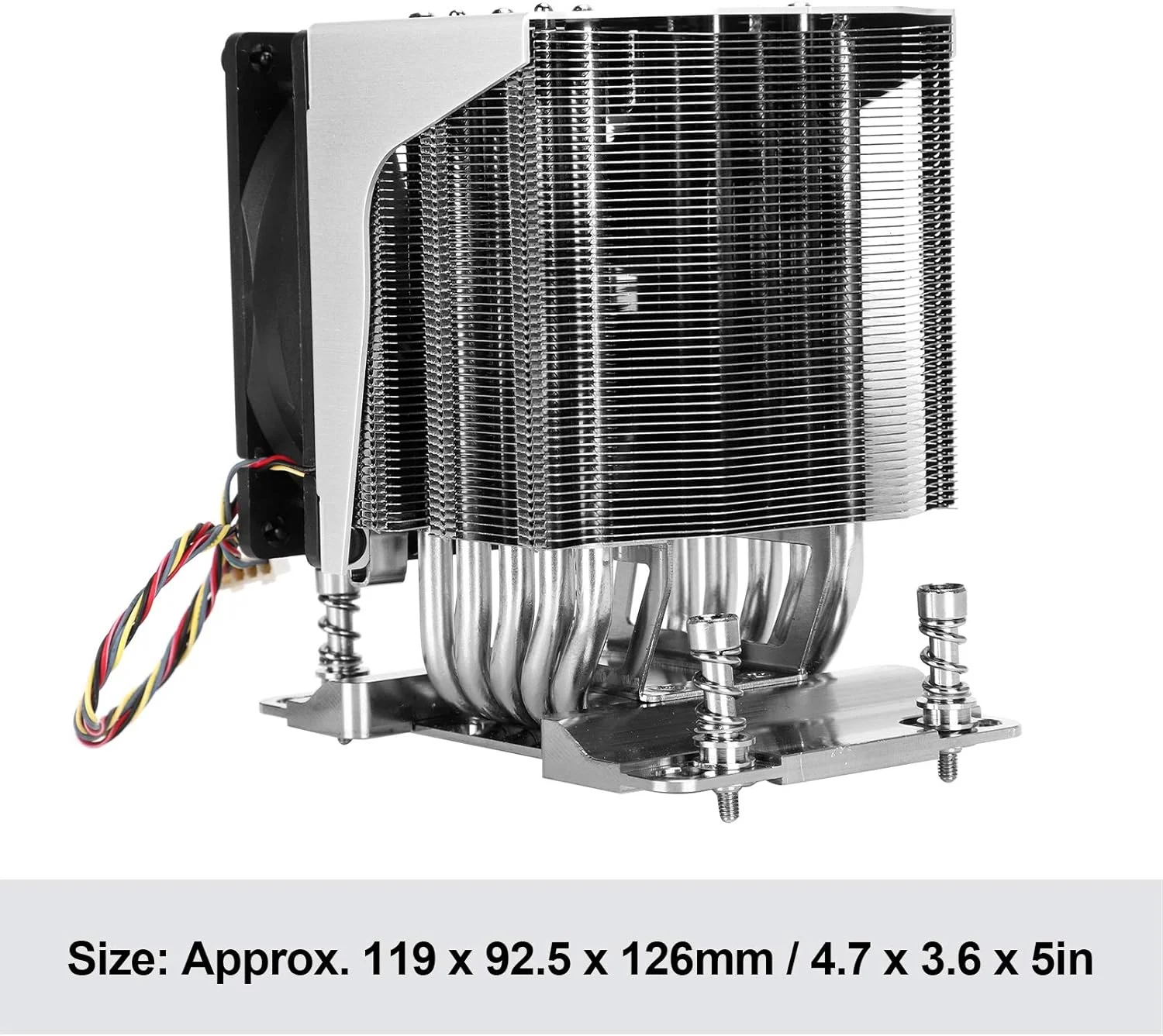 خنک کننده پردازنده، فن هوای پردازنده 3800 دور در دقیقه P0064AP4 هیت سینک پردازنده سری 7000 برای سرورها و ایستگاه های کاری Supermicro H11 نسل 4U خنک کننده پردازنده، فن هوای پردازنده 3800 دور در دقیقه P0064AP4 هیت سینک پردازنده سری 7000 برای سرورها و ایستگاه های کاری Supermicro H11 نسل 4U