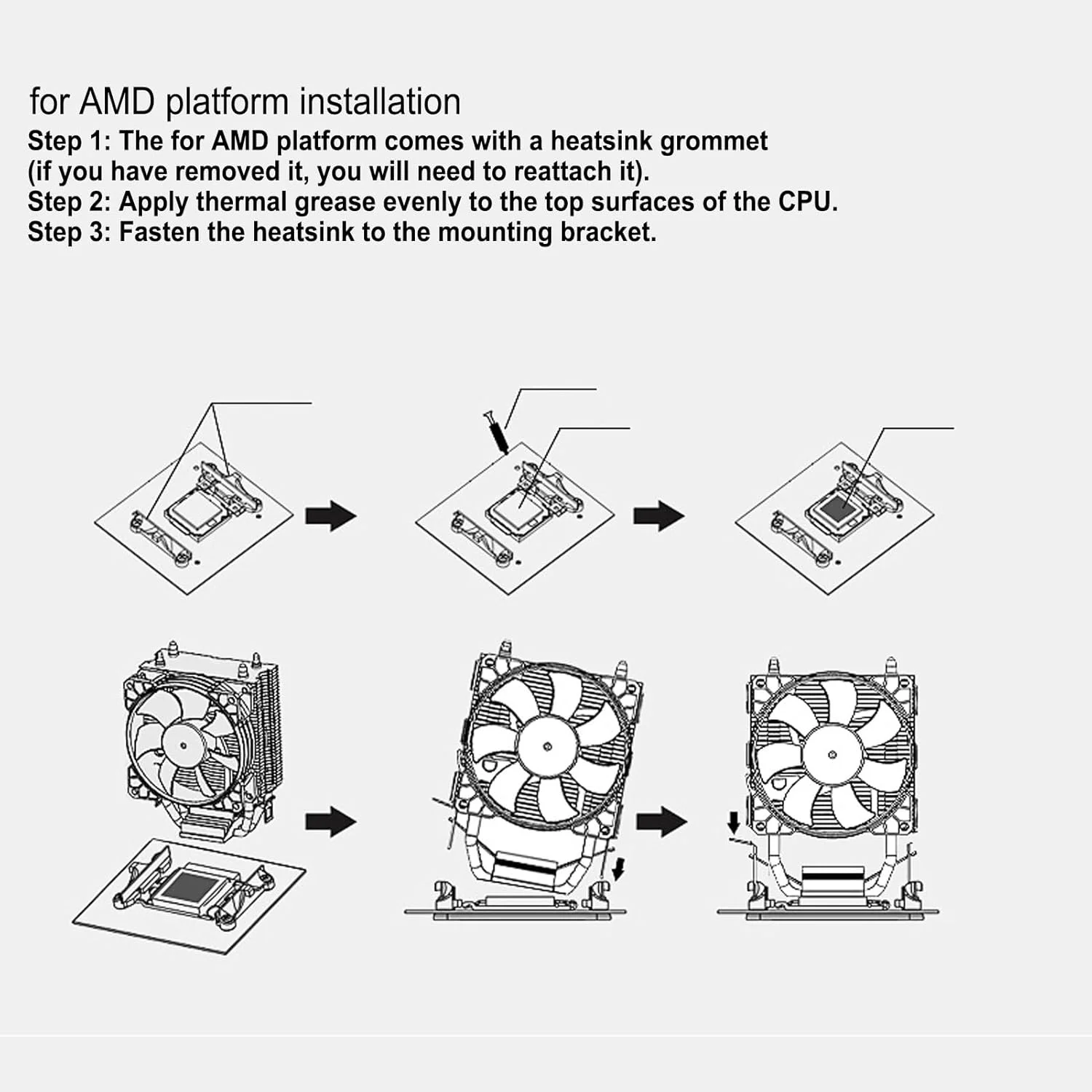 خنک کننده بادی پردازنده 90 میلی متری 48CFM 1800PRM با 2 لوله حرارتی مسی و نورپردازی RGB، فن های خنک کننده کامپیوتر LGA115X AM4 خنک کننده بادی پردازنده 90 میلی متری 48CFM 1800PRM با 2 لوله حرارتی مسی و نورپردازی RGB، فن های خنک کننده کامپیوتر LGA115X AM4