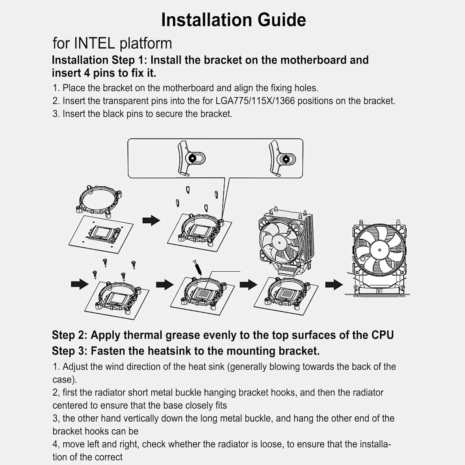 خنک کننده پردازنده 90 میلی متری، 48CFM 1800PRM با 2 لوله حرارتی مسی و فن های خنک کننده کامپیوتر با نورپردازی RGB برای LGA115X، AM4، پردازنده بی صدا برای پلتفرم های مختلف