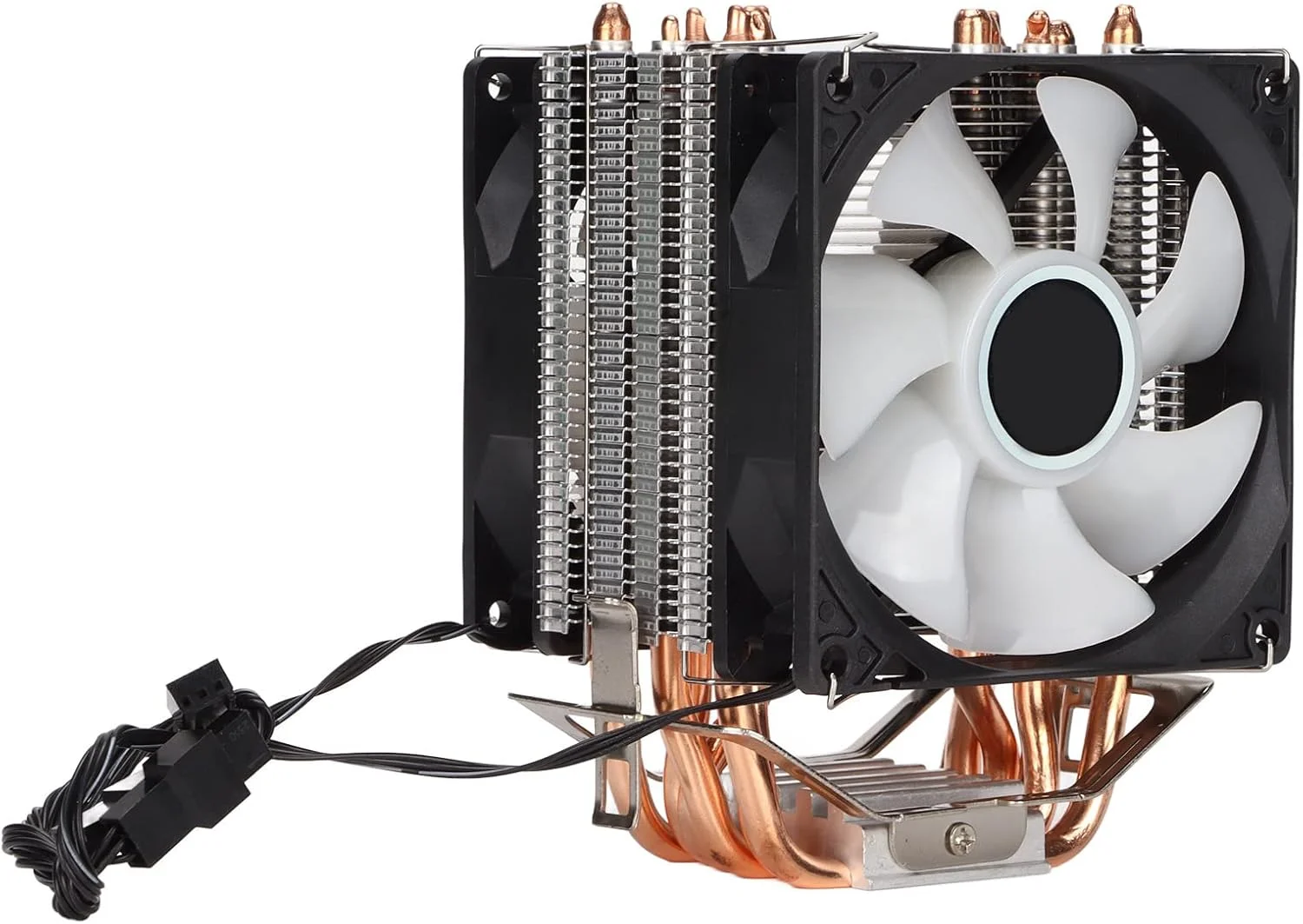 هیت سینک پردازنده آکوزون برای LGA 775 1155 1156 1366 2011 با تکنولوژی مستقیم، فن های خنک کننده با جریان هوای دقیق، نویز کم و اتلاف حرارت عالی