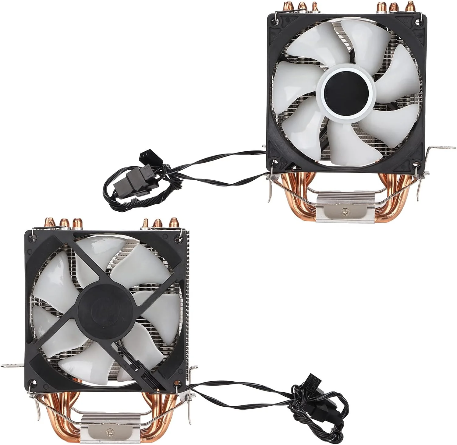 هیت سینک پردازنده آکوزون برای LGA 775 1155 1156 1366 2011 با تکنولوژی مستقیم، فن های خنک کننده با جریان هوای دقیق، نویز کم و اتلاف حرارت عالی