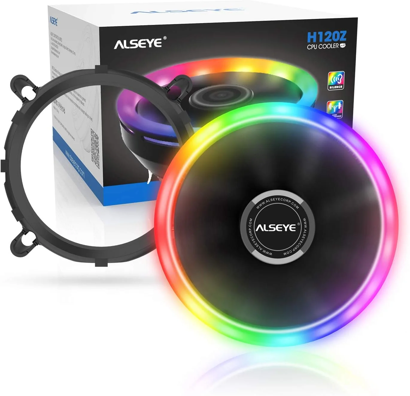 خنک کننده پردازنده ALSEYE، فن RGB با بلبرینگ هیدرولیک برای خنک سازی پردازنده کامپیوتر اینتل و AMD خنک کننده پردازنده ALSEYE، فن RGB با بلبرینگ هیدرولیک برای خنک سازی پردازنده کامپیوتر اینتل و AMD