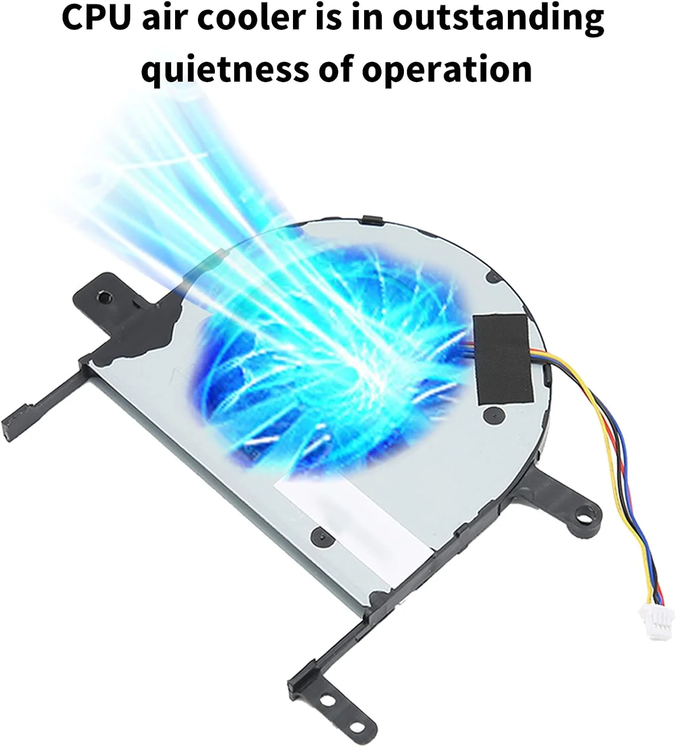 فن خنک کننده پردازنده لپ تاپ Annadue برای ایسوس S510U / X510U / S510UA / F510U، کانکتور 4 پین، رادیاتور بی صدا با اتلاف حرارت قوی برای ایسوس (شماره FJPP)