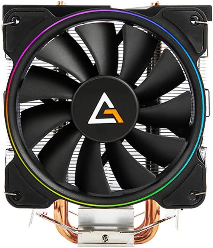 خنک کننده پردازنده انتک مدل A400 RGB، فن سایلنت PWM با کانکتور 4 پین برای سوکت های اینتل LGA 775/1150/1151/1155/1156/1366/2011/2066 و سوکت های AMD FM2/FM1/AM3+/AM3/AM2+/AM2/AM4