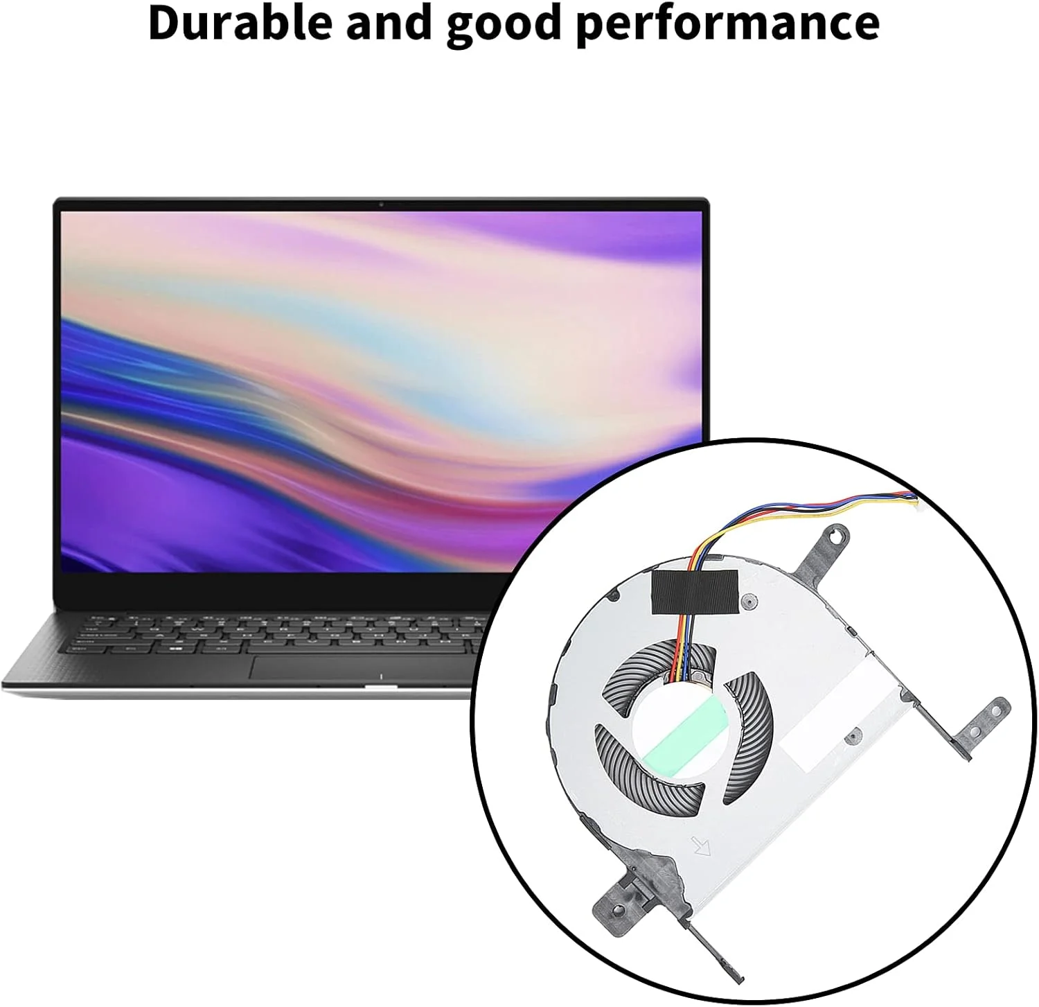 فن خنک کننده پردازنده لپ تاپ Annadue برای ایسوس S510U / X510U / S510UA / F510U، کانکتور 4 پین، رادیاتور بی صدا با اتلاف حرارت قوی برای ایسوس (شماره FJPP)