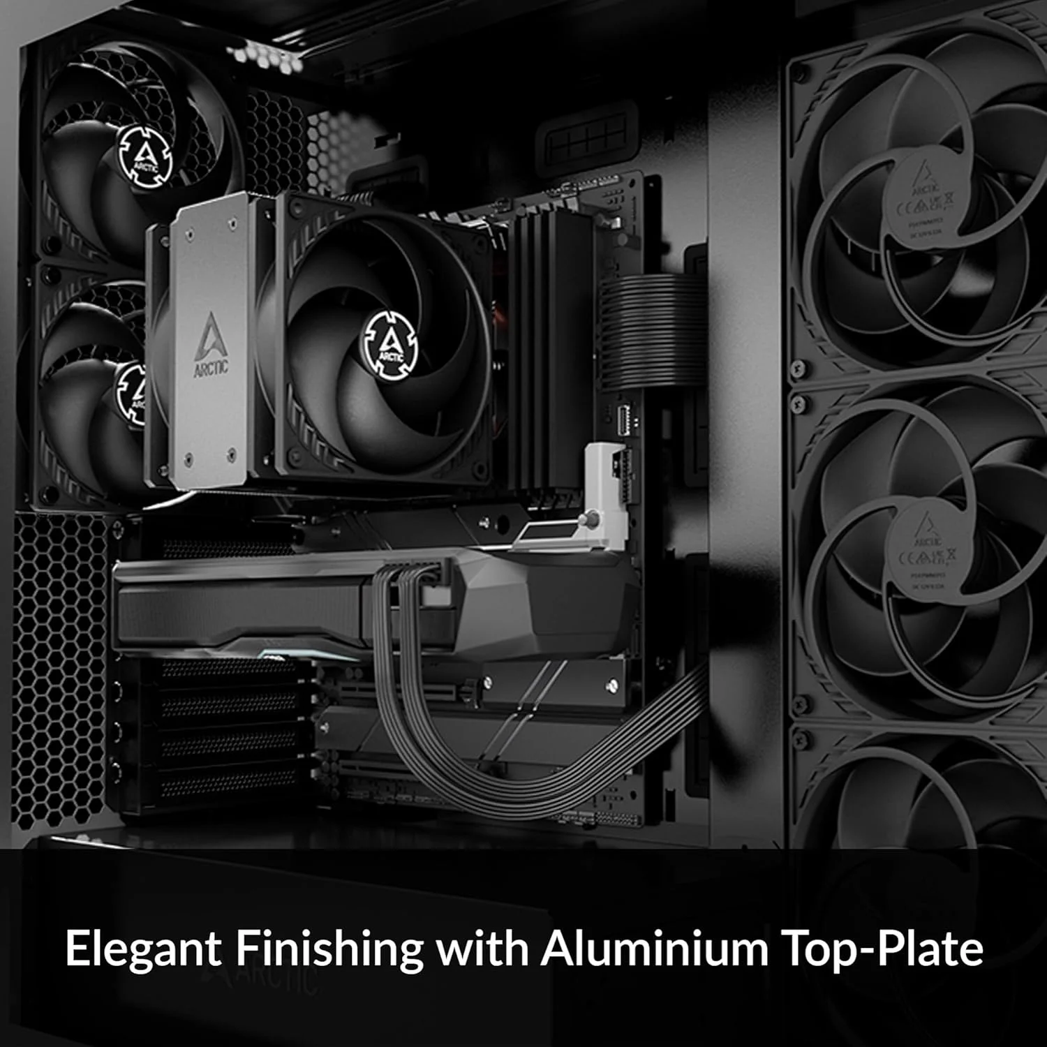 خنک کننده پردازنده Arctic Freezer 36 DUO - سازگار با Intel/AMD، دارای 4 لوله حرارتی و 2 فن 12 سانتی‌متری PWM (AR-ACFRE00123A)