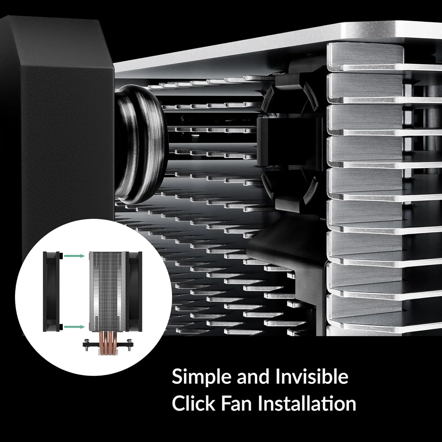 خنک کننده پردازنده تک برج ARCTIC Freezer 36 با پیکربندی Push-Pull، دو فن 120 میلی متری بهینه شده برای فشار، یاتاقان دینامیکی سیال، 200–1800 دور در دقیقه، 4 لوله حرارتی، شامل خمیر حرارتی MX-6