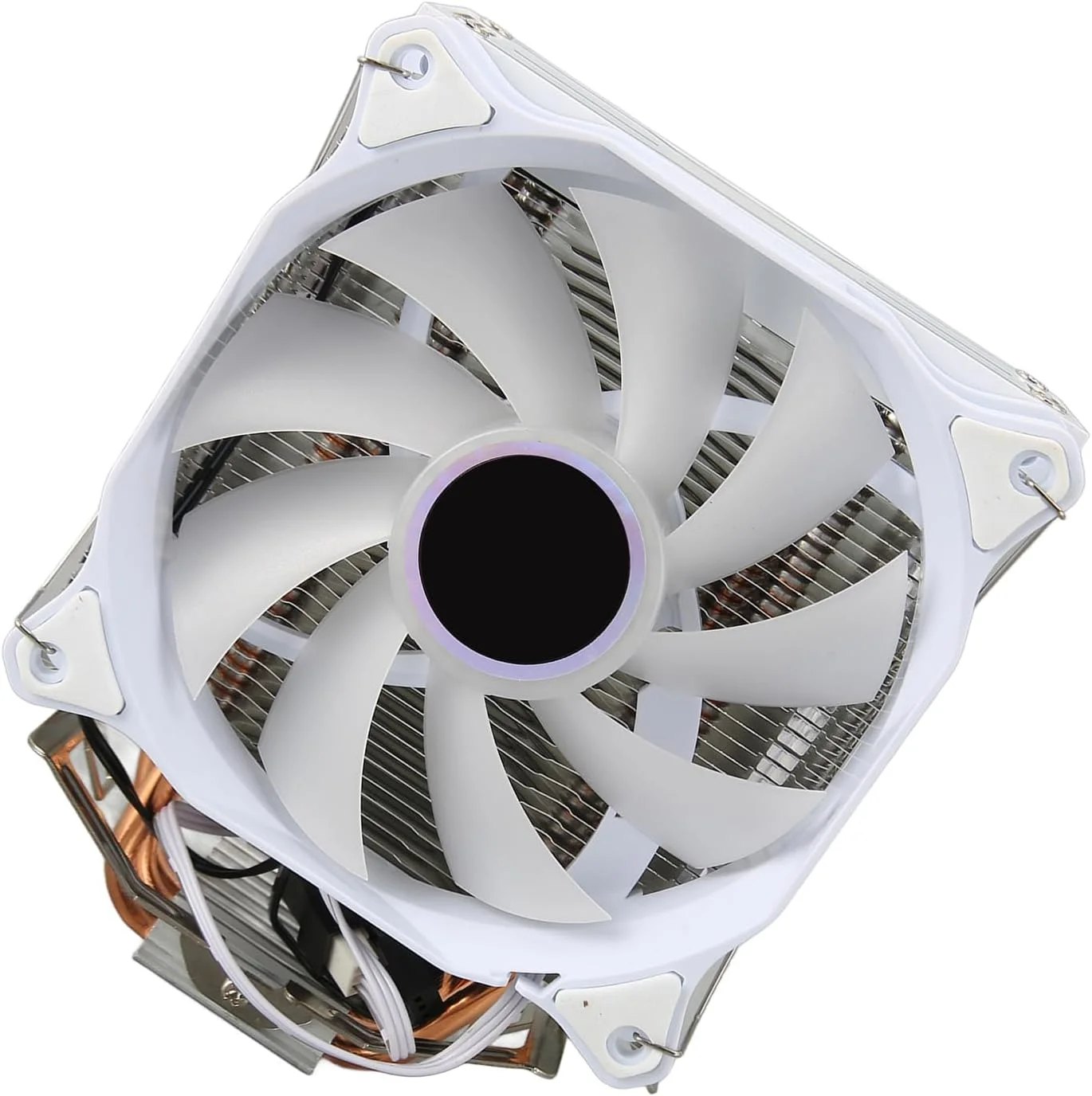 خنک کننده پردازنده کامپیوتر Bewinner، فن 120 میلی متری هیدرولیک با 4 لوله حرارتی مسی و فناوری AGHP برای AM2 AM2+