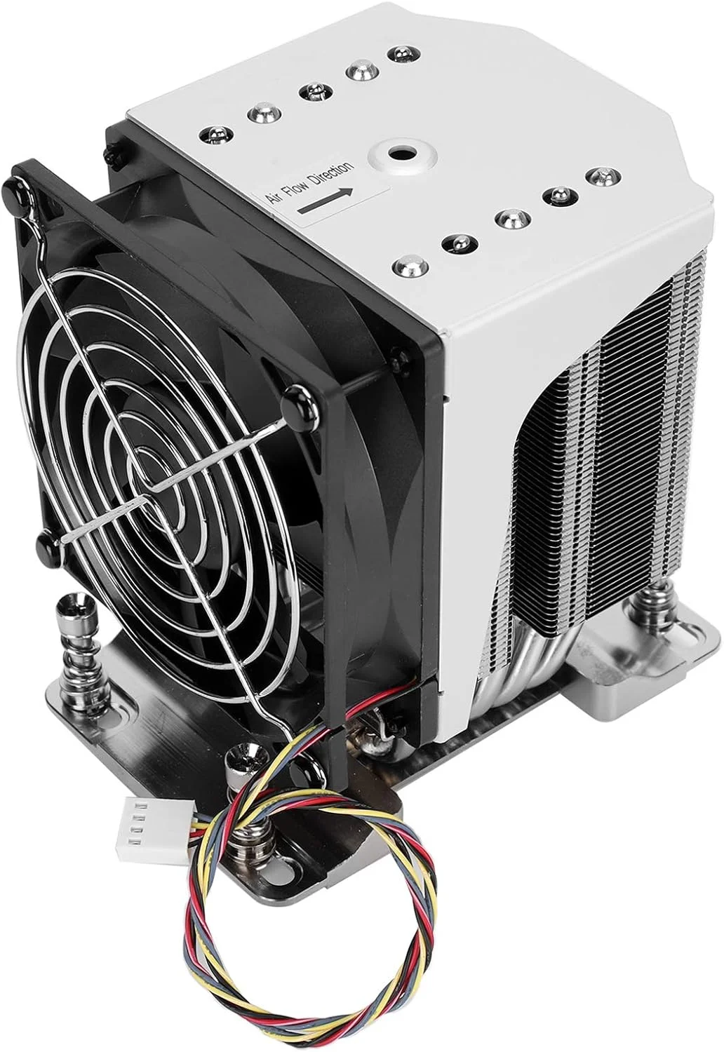 خنک کننده پردازنده مرکزی Bewinner SNK-P0064AP4، خنک کننده بادی پردازنده مرکزی 119 میلی متری 4 پین 5 لوله حرارتی، رادیاتور فن خنک کننده 3800 دور در دقیقه، لوازم کامپیوتر برای سوکت EPYC 7000 SP3
