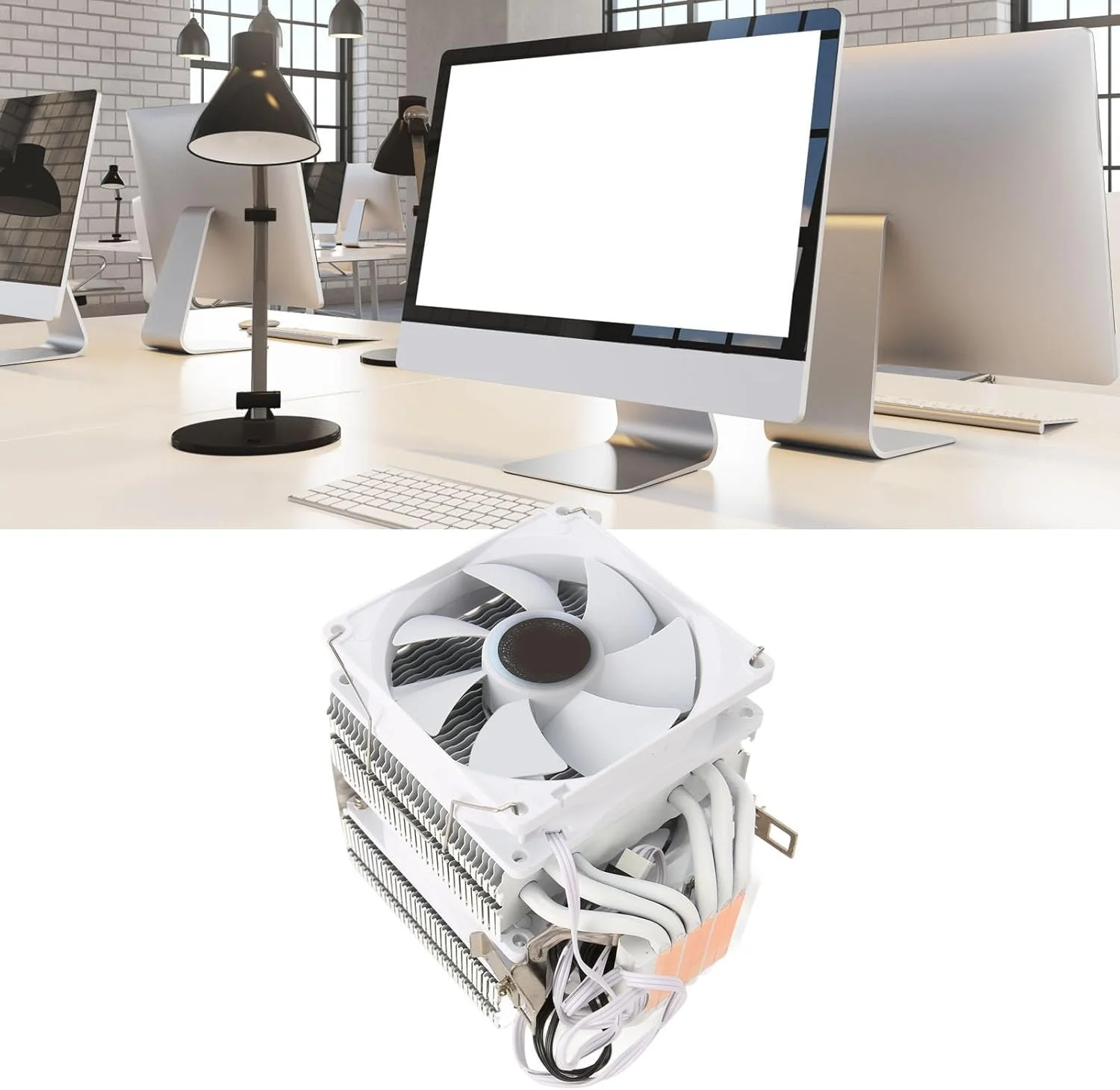 خنک کننده پردازنده ciciglow، 9 سانتی متر، دو برج، 6 لوله حرارتی، 3 پین، فن خنک کننده دوگانه پردازنده، سفید، خنک کننده بادی پردازنده کامپیوتر به همراه براکت برای 775 1150 1151 1155 1156 1200 1700 1356 1366 خنک کننده پردازنده ciciglow، 9 سانتی متر، دو برج، 6 لوله حرارتی، 3 پین، فن خنک کننده دوگانه پردازنده، سفید، خنک کننده بادی پردازنده کامپیوتر به همراه براکت برای 775 1150 1151 1155 1156 1200 1700 1356 1366