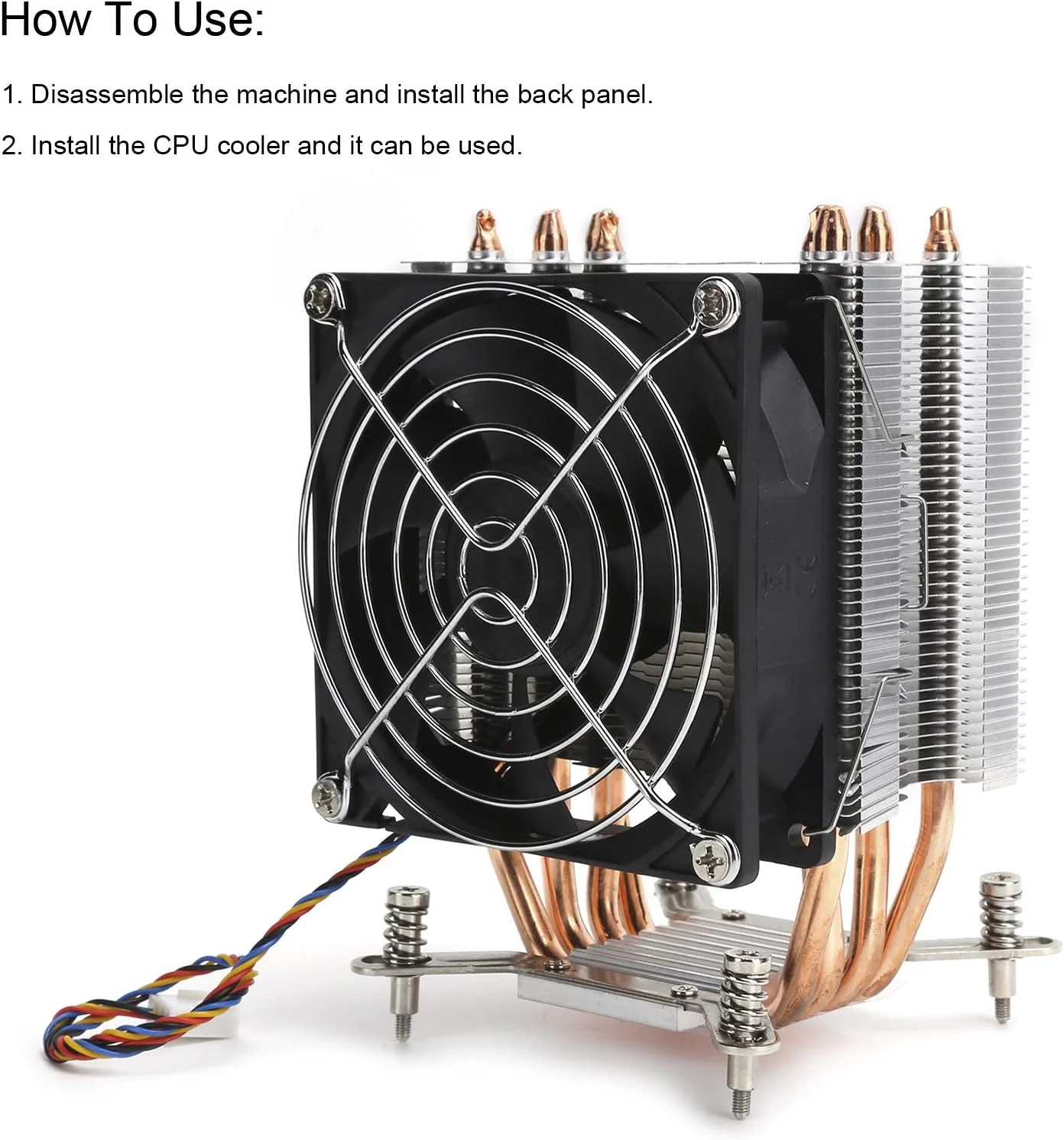 هیت سینک کامپیوتر، خنک کننده پردازنده با باد قوی برای LGA2011 برای 1150 برای 1366