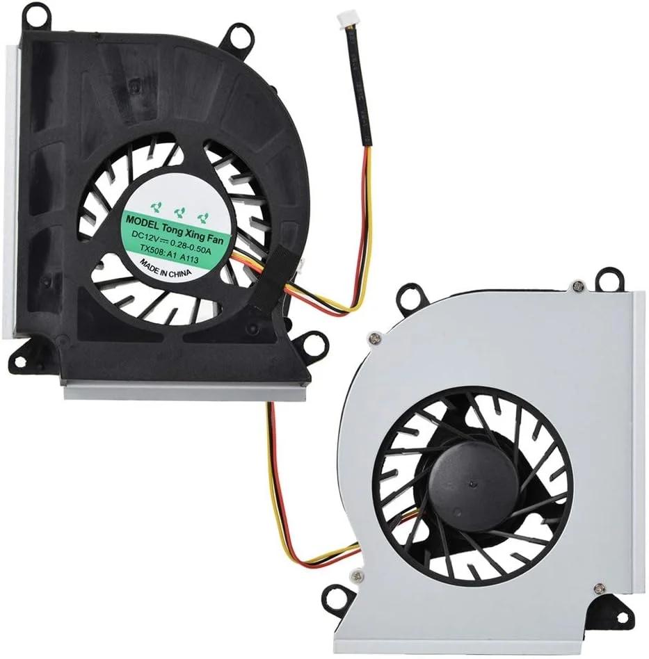 خنک کننده پردازنده، فن رادیاتور خنک کننده 3 پین DC12V، فن خنک کننده هوای بی صدا مناسب برای MSI GT60 GT70