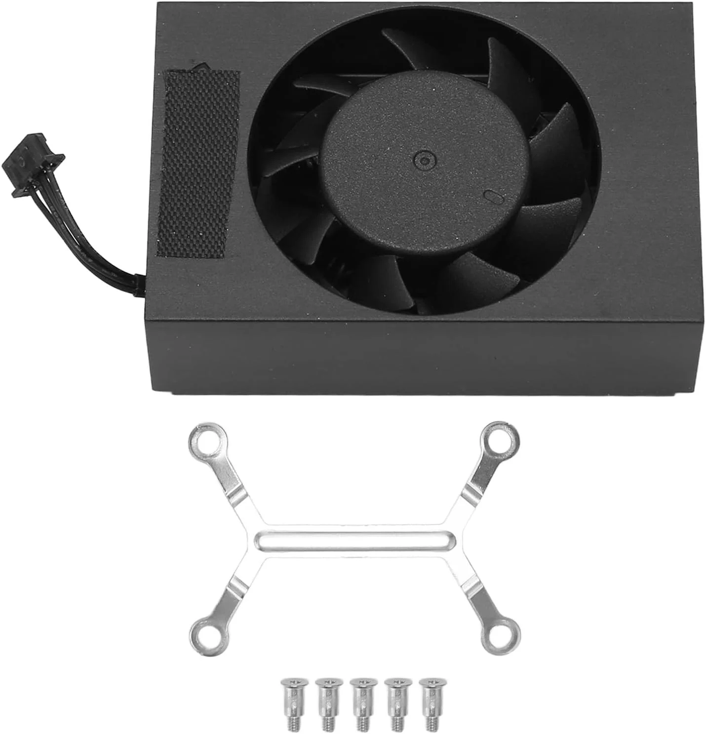 خنک کننده پردازنده مرکزی با فن PWM، فن خنک کننده بی صدا 5500 دور در دقیقه برای Jetson برای ماژول Orin NX، برای ماژول Orin Nano، فن خنک کننده هوا برای کیس کامپیوتر